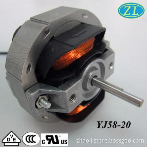 YJ58-20 Fan motor Shaded pole motor